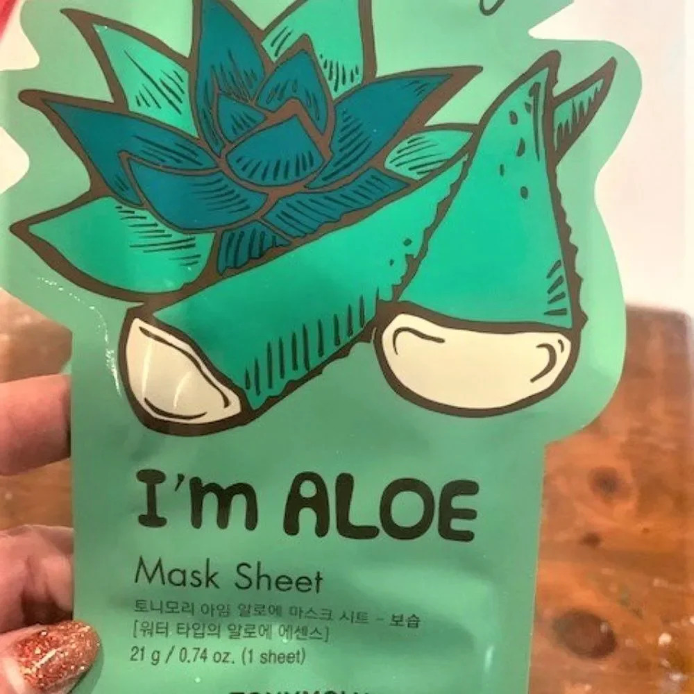 NEW Setโ6ย Tonymolyโ moisturizing ALOE maskโsheets